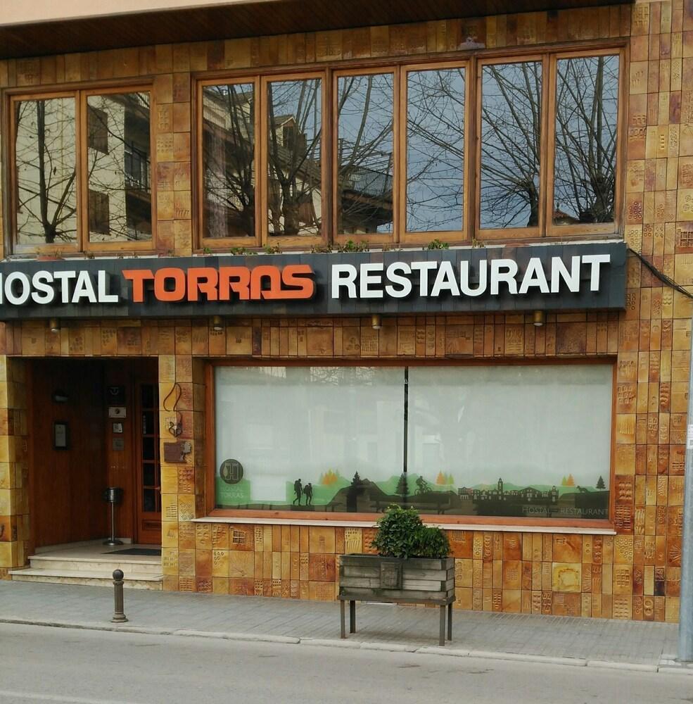 Hostal Torras Сант-Илари-Сакальм Экстерьер фото